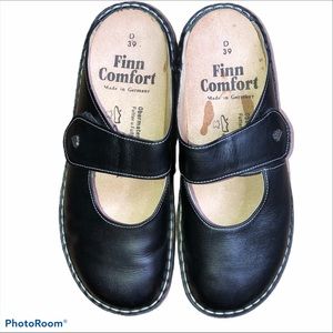 Finn Comfort Stanford Mary Jane Mule Sz 39 (9)